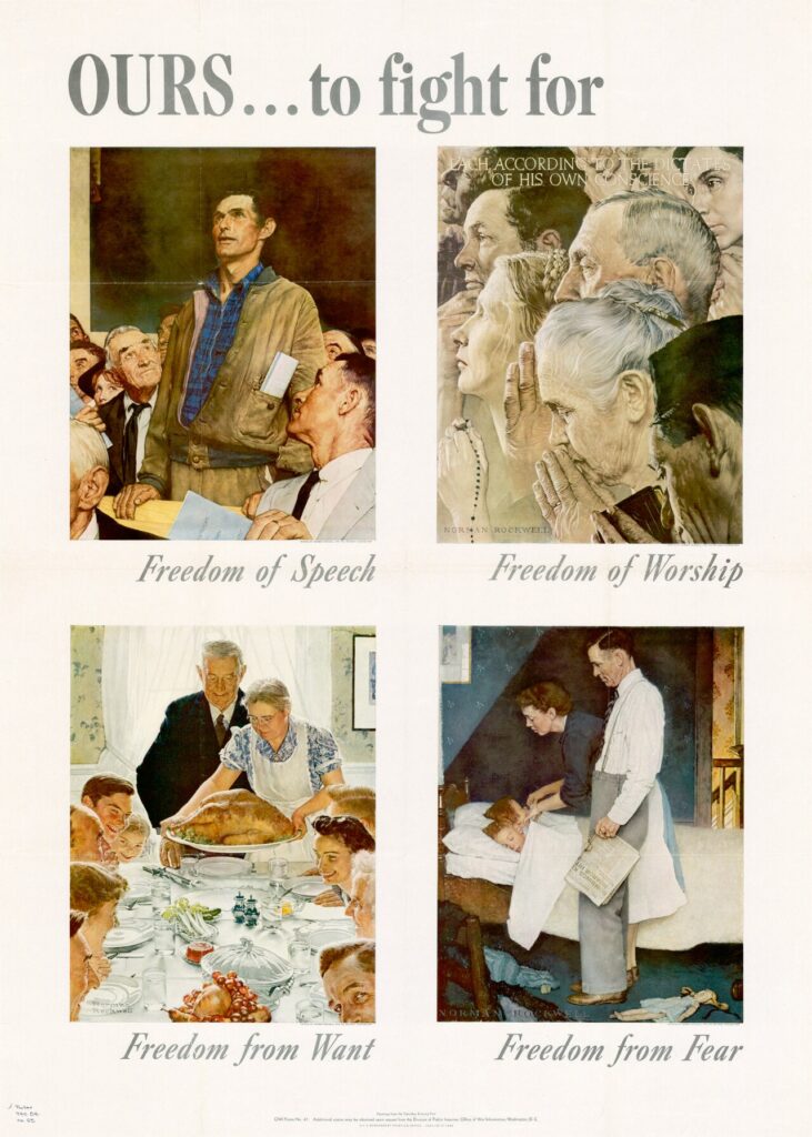Franklin D. Roosevelt Four Freedoms